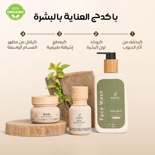 Ensemble de soins de la peau