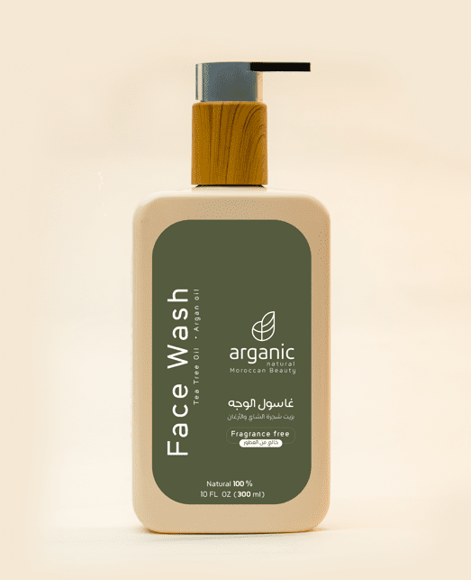 غسول الوجه [بشجرة الشاي والأرجان]