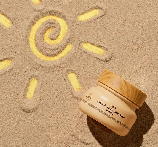 Crème solaire naturelle SPF50  2 * 1